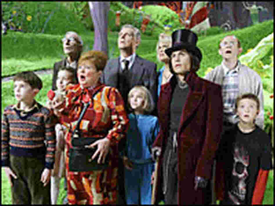 Scene from 'Charlie and the Chocolate Factory'
