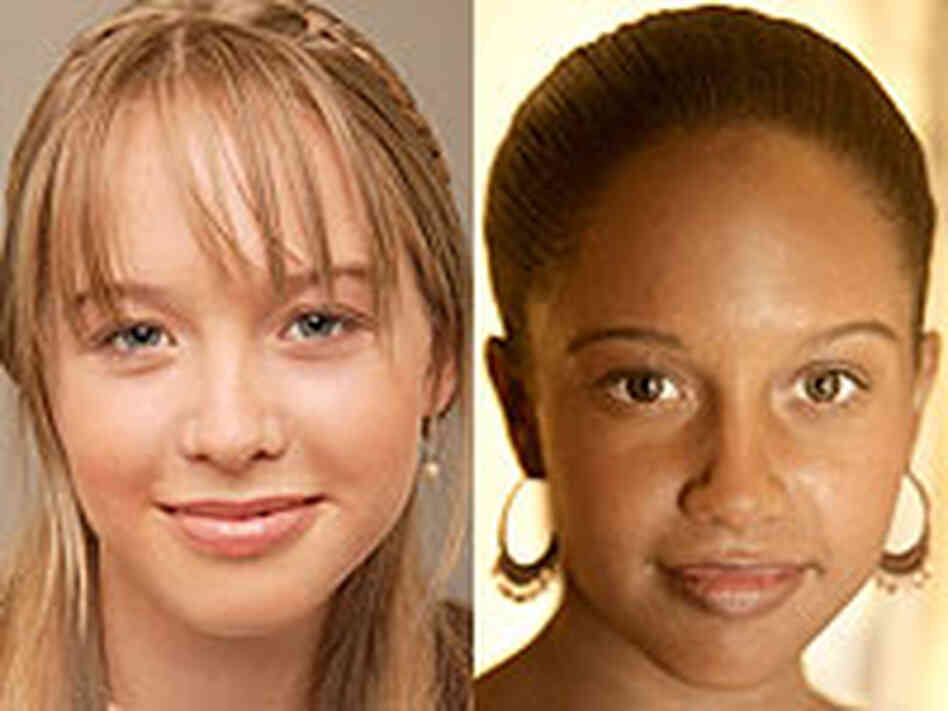 Rose Wurgel in composite photo showing her as "black" and "white."