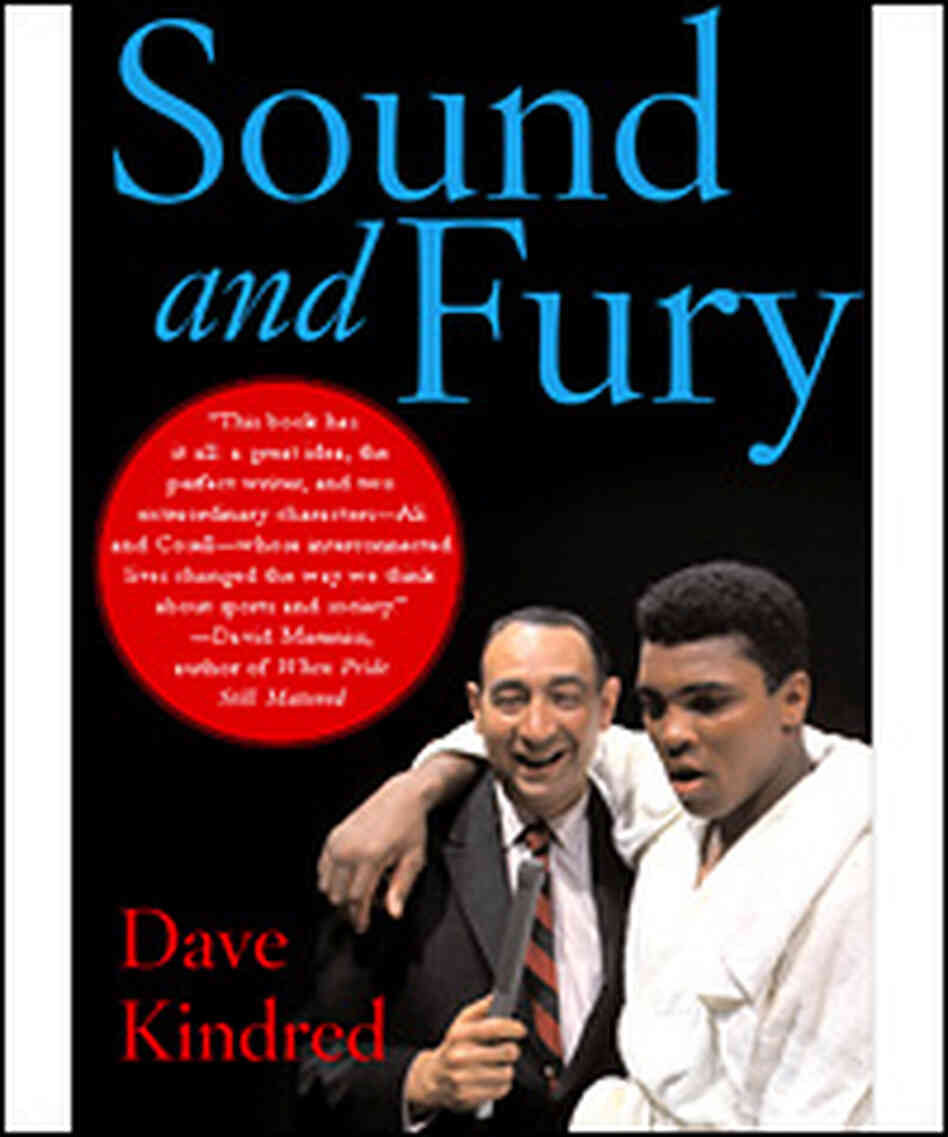 Howard Cosell covers the story as Muhammad Ali celebrates on the cover of 'Sound and Fury' Howard Cosell covers the story as Muhammad Ali celebrates on the cover of 'Sound and Fury'