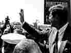 Kennedy visits Latin America in late 1961.