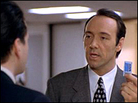 In the film 'Swimming with Sharks', Kevin Spacey, plays a merciless film executive. In the film 'Swimming with Sharks', Kevin Spacey, plays a merciless film executive.