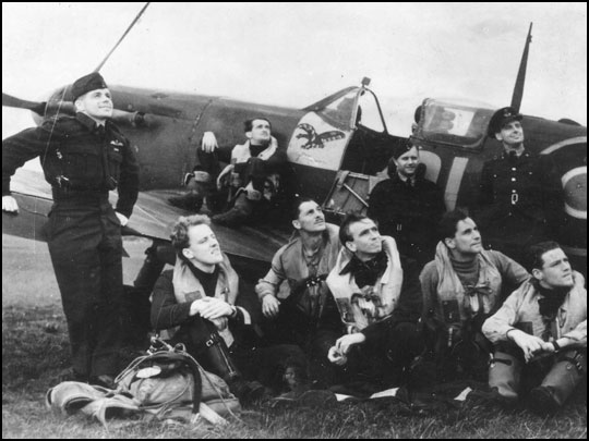 71 Squadron, the first all-American unit in Royal Air Force history.