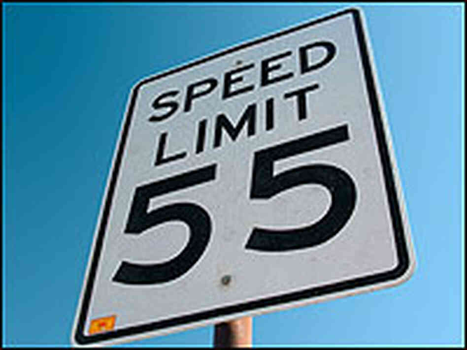 Speed Limit 55 sign Speed Limit 55 sign