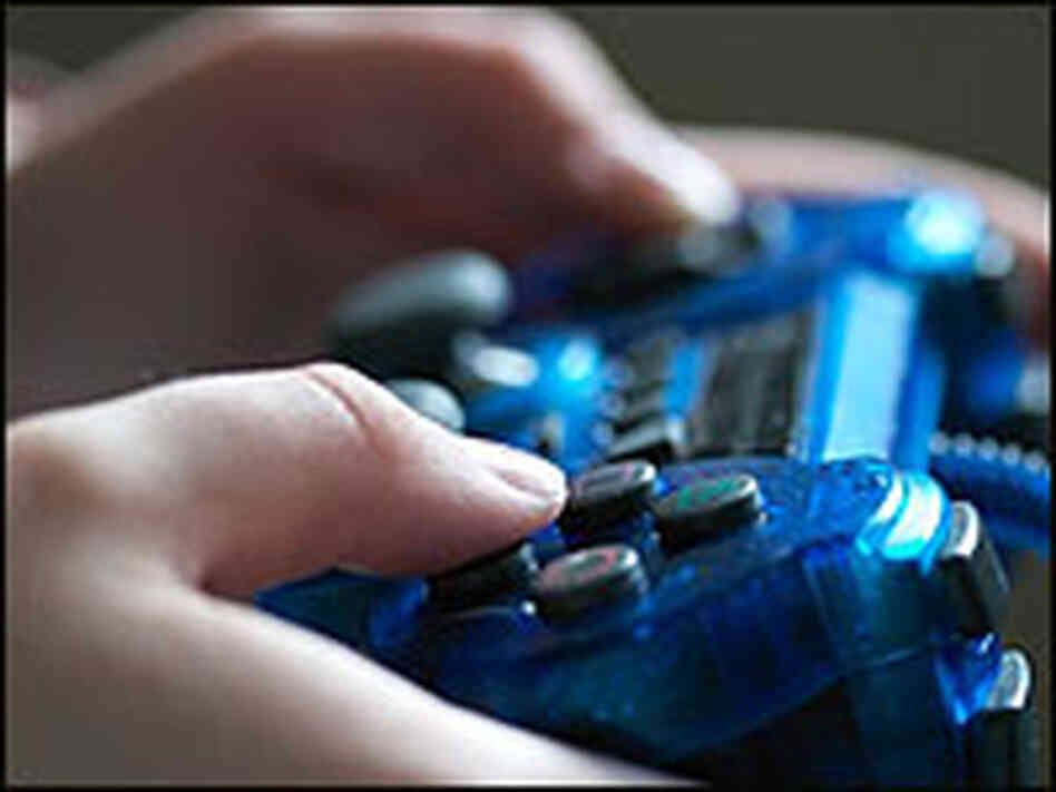 Handheld control of video game Handheld control of video game