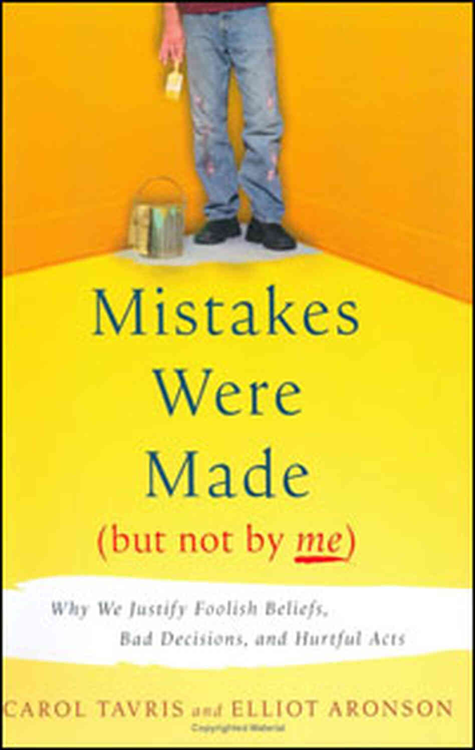 Mistakes Were Made Book Cover Mistakes Were Made Book Cover