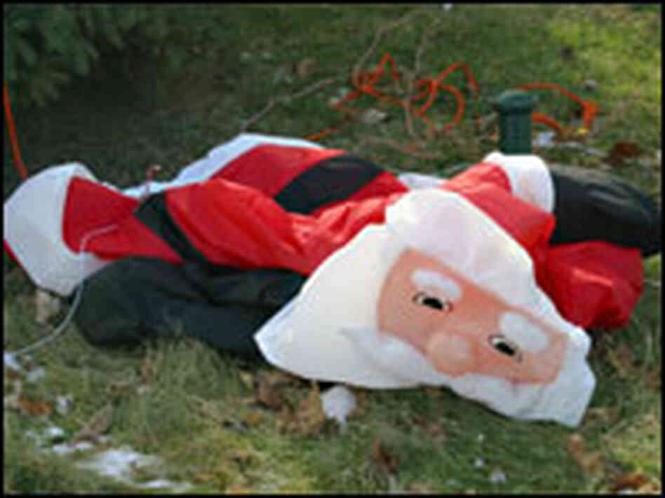 Deflated Santa Deflated Santa