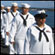 Sailors manning the rails on the USS Nimitz. Credit: Carrier Project