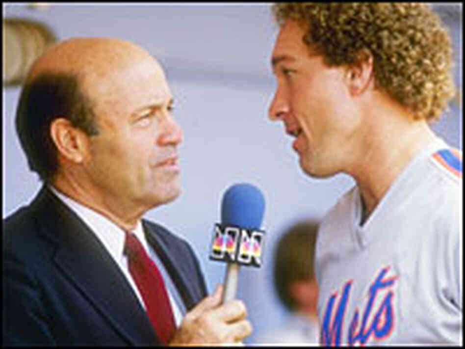 sportscaster Joe Garagiola and baseball player Gary Carter sportscaster Joe Garagiola and baseball player Gary Carter