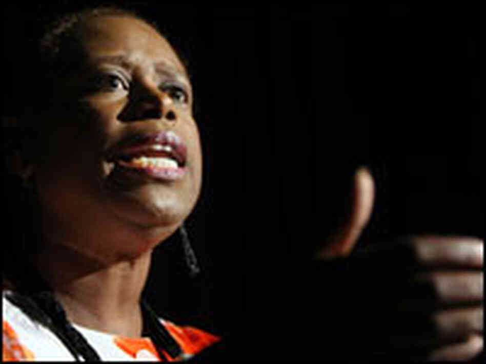 Green Party candidate Cynthia McKinney