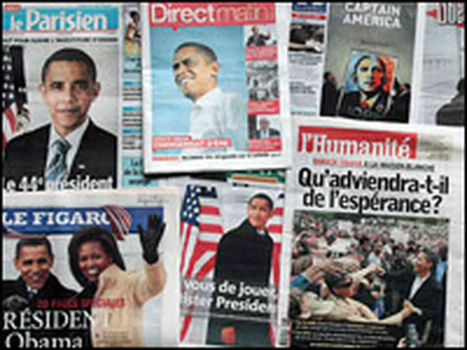Front Pages Of Newspapers