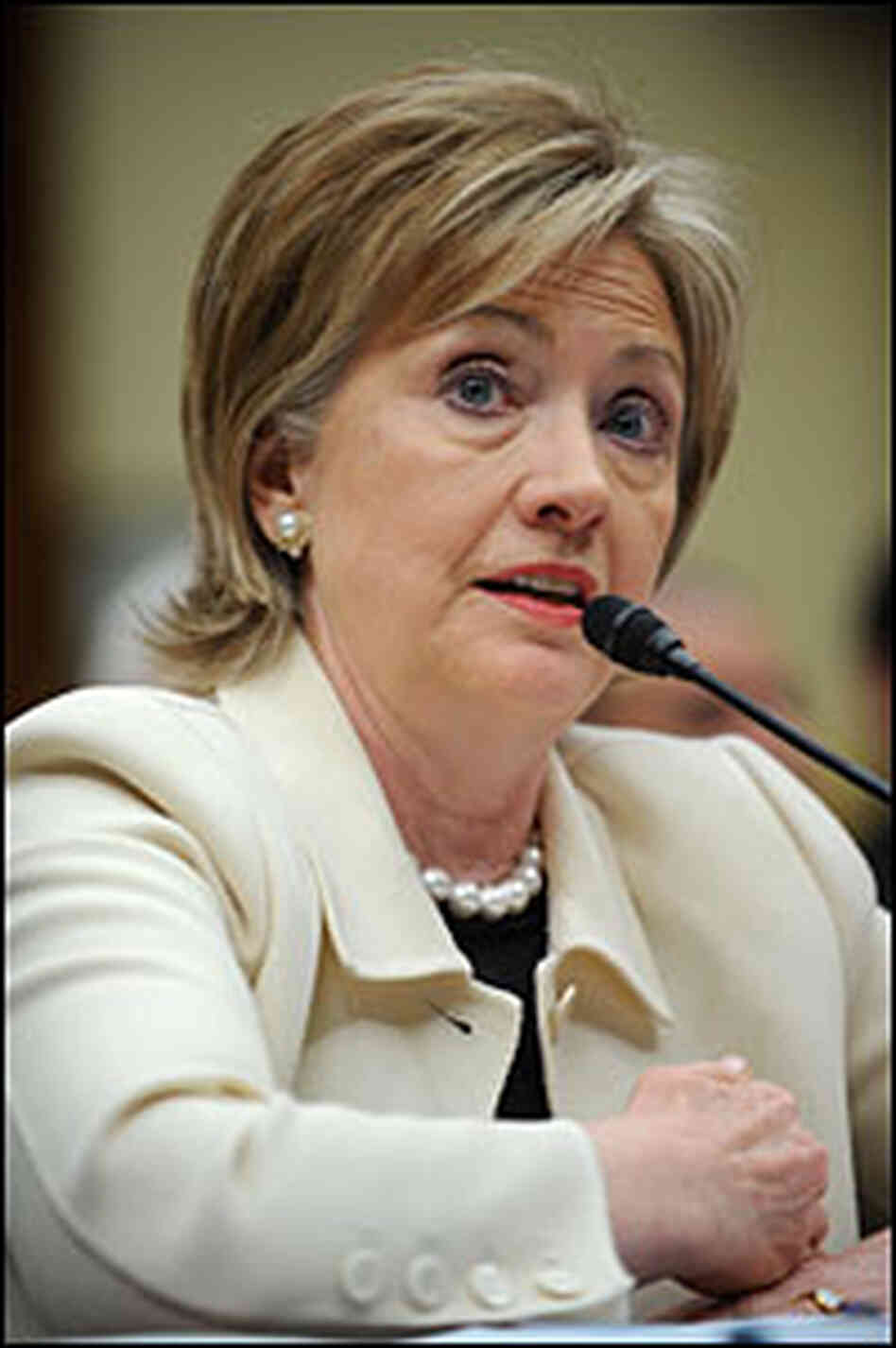 Secretary of State Hillary Clinton Secretary of State Hillary Clinton