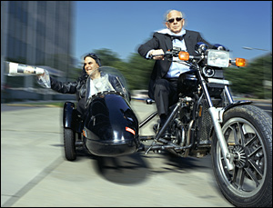Carl Kasell and Peter Sagal