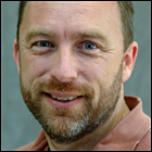'Jimmy Wales, founder of the Wikimedia Foundation border=