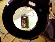 battery radio transmitter
