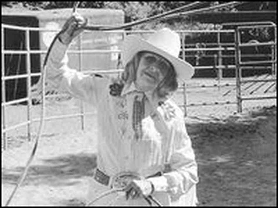 At the age of 83, Millie Decker can still lasso a horse. At the age of 83, Millie Decker can still lasso a horse.