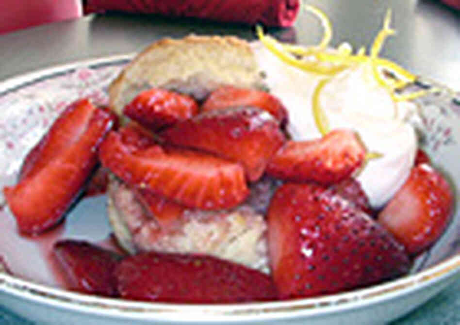 Strawberry shortcake. Strawberry shortcake.