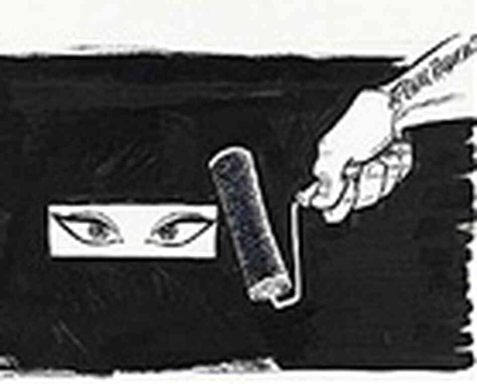 A comment on the Taliban's treatment of women. A comment on the Taliban's treatment of women.