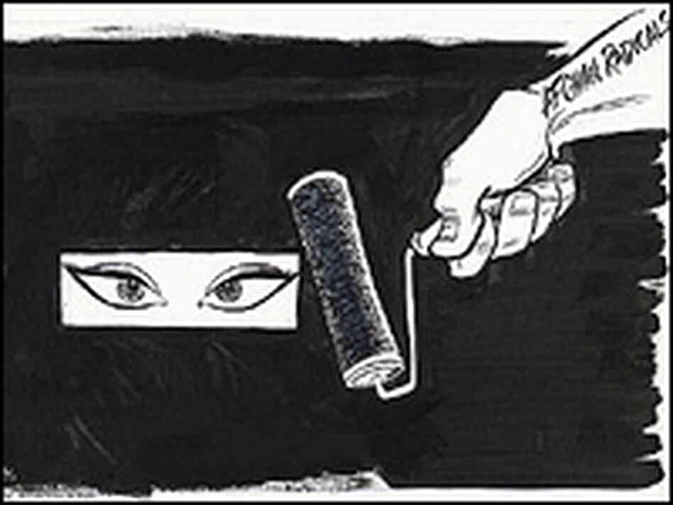 A comment on the Taliban's treatment of women. A comment on the Taliban's treatment of women.