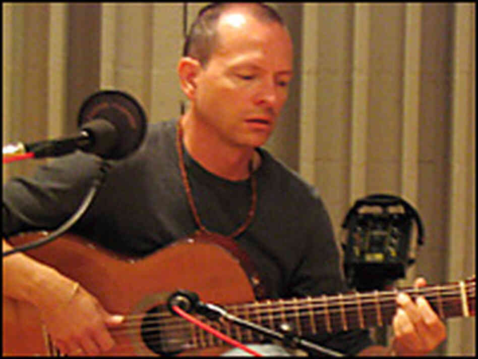 Ottmar Liebert, in NPR's Studio 4A. Ottmar Liebert, in NPR's Studio 4A.