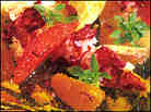Thanksgiving with a Spanish twist: Jose Andres' lobster salad.