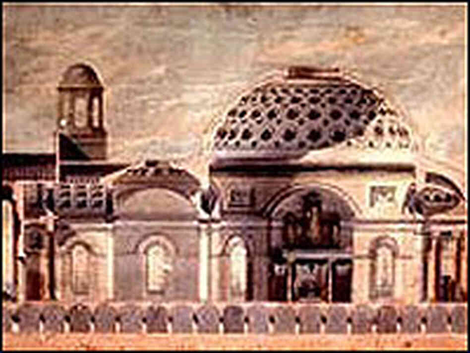 A sketch of the Baltimore Basilica A sketch of the Baltimore Basilica