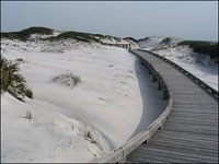 Beach Access Restricted in Watercolor Development