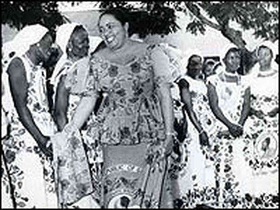 Women belonging to Ghana's independence political party