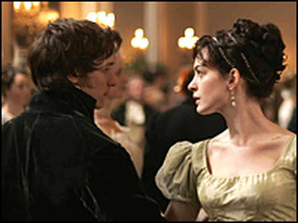 James McAvoy and Anne Hathaway dancing