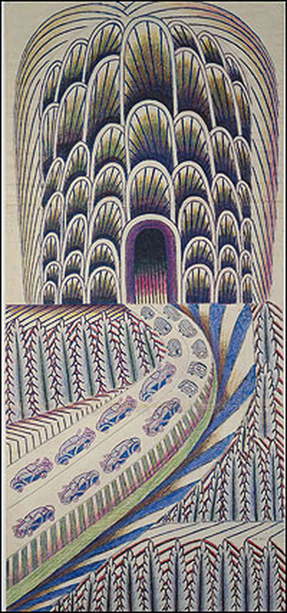 Art Retrospective Recognizes 'Schizophrenic' Genius NPR