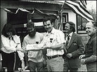 Ron Paul on an early campign stop. Ron Paul on an early campign stop.