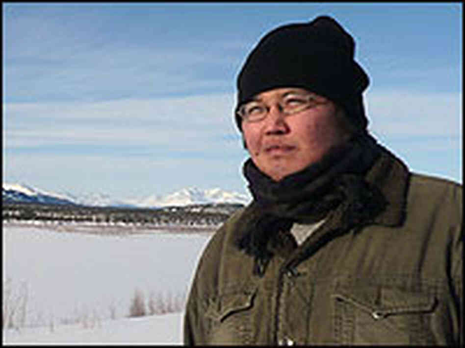 Matthew Gilbert's cabin in Arctic Village Matthew Gilbert's cabin in Arctic Village