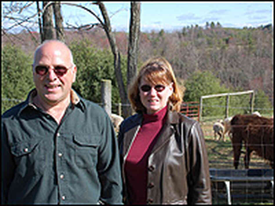 John and Mary Peluso at home in Indian Valley, Va.