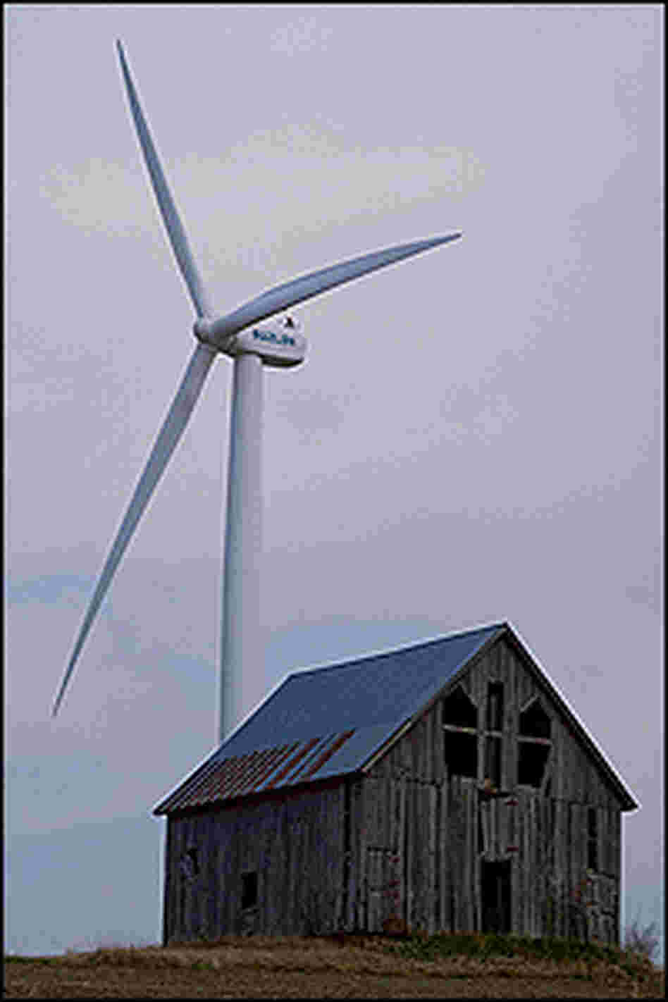 Wind turbine in Rock Port, Mo. Wind turbine in Rock Port, Mo.