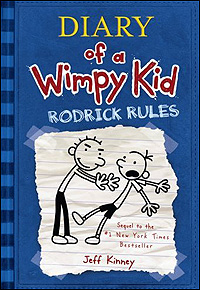 'Diary of a Wimpy Kid: Rodrick Rules' Book Cover