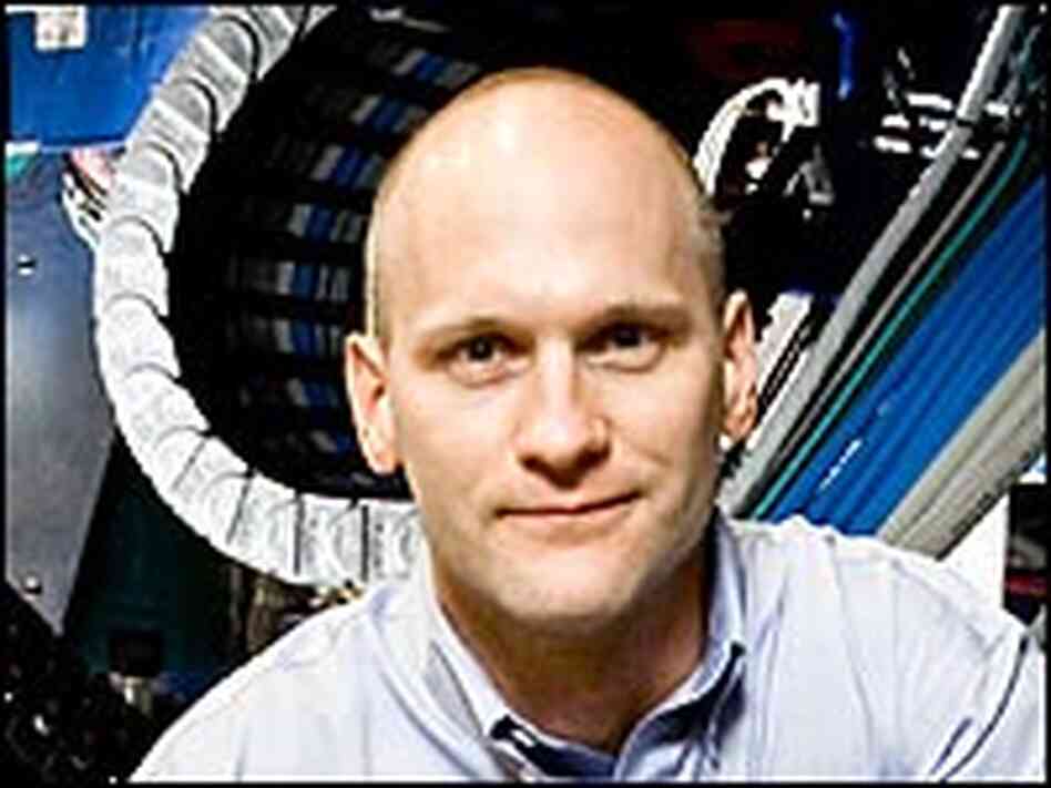 Mechanical engineer Ben Hempstead of Electro Impact in Mukilteo, Wash. Credit: Brian Smale for NPR