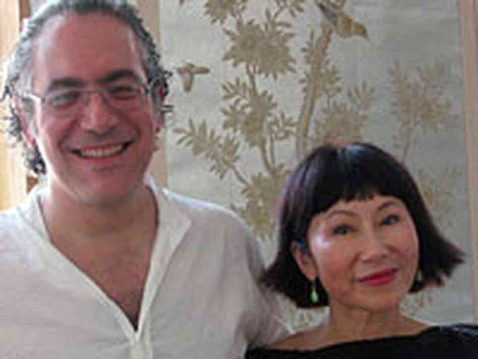 Amy Tan and Stewart Wallace Amy Tan and Stewart Wallace