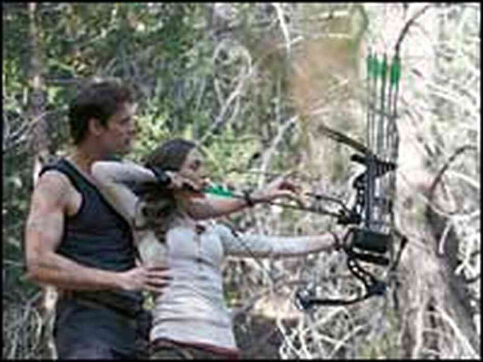 Matt Keeslar and Eliza Dushku