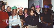 Moran with other members of Voices of Youth