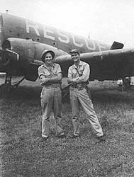 Bill Helmantoler and Capt. Wientjes
