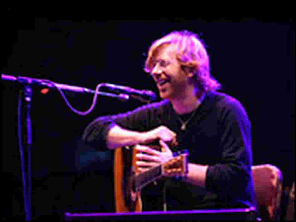 Alone on stage: Trey Anastasio's new music builds on his guitar talents. Alone on stage: Trey Anastasio's new music builds on his guitar talents.