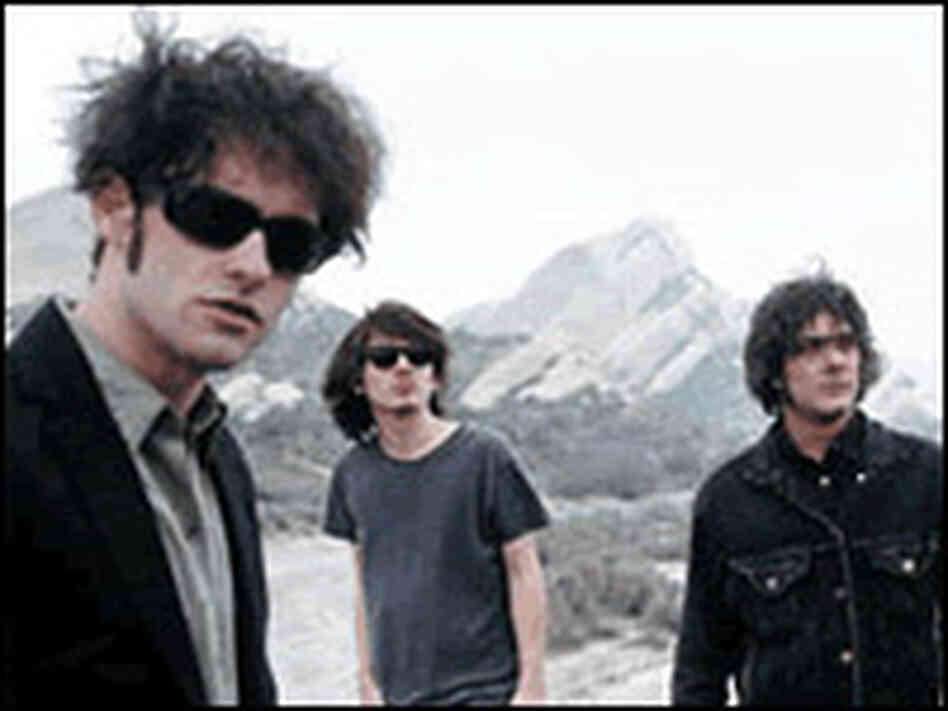 Peter Hayes, Robert Turner and drummer Nick Jago Peter Hayes, Robert Turner and drummer Nick Jago