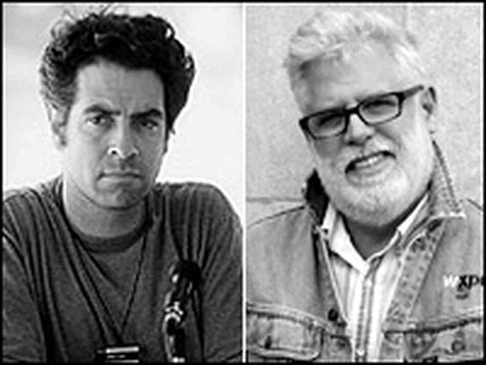 Marco Werman, left, and David Dye. Marco Werman, left, and David Dye.