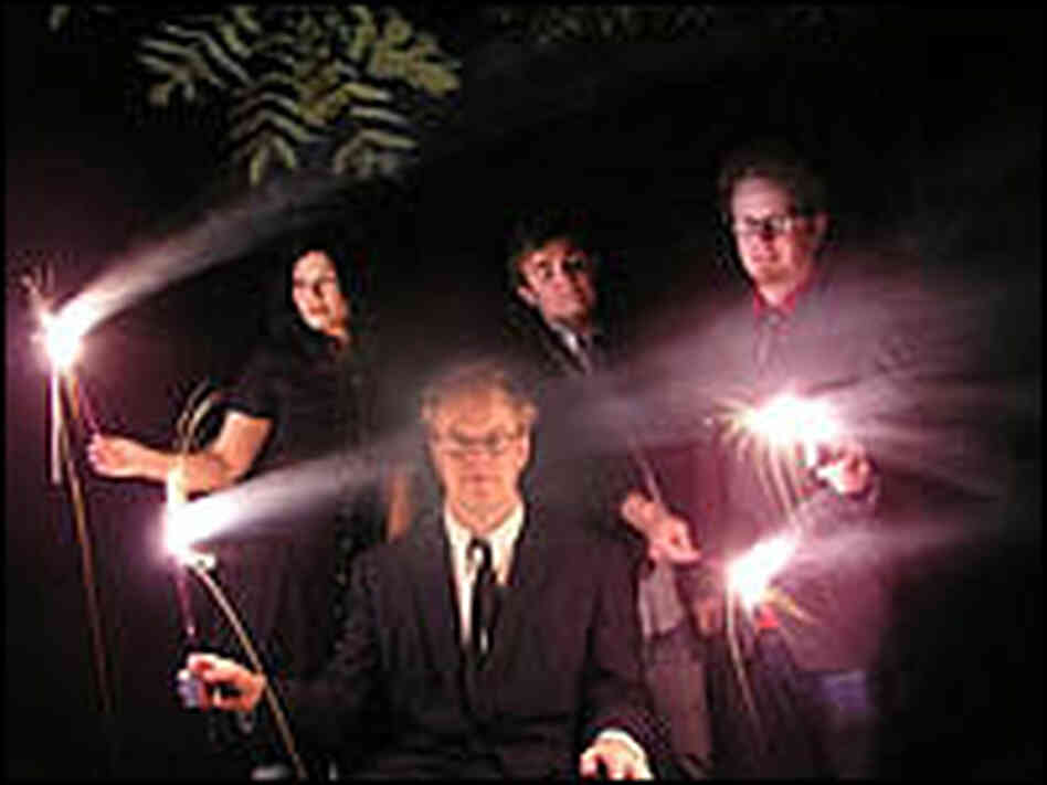 The Winterpills light up the night. The Winterpills light up the night.