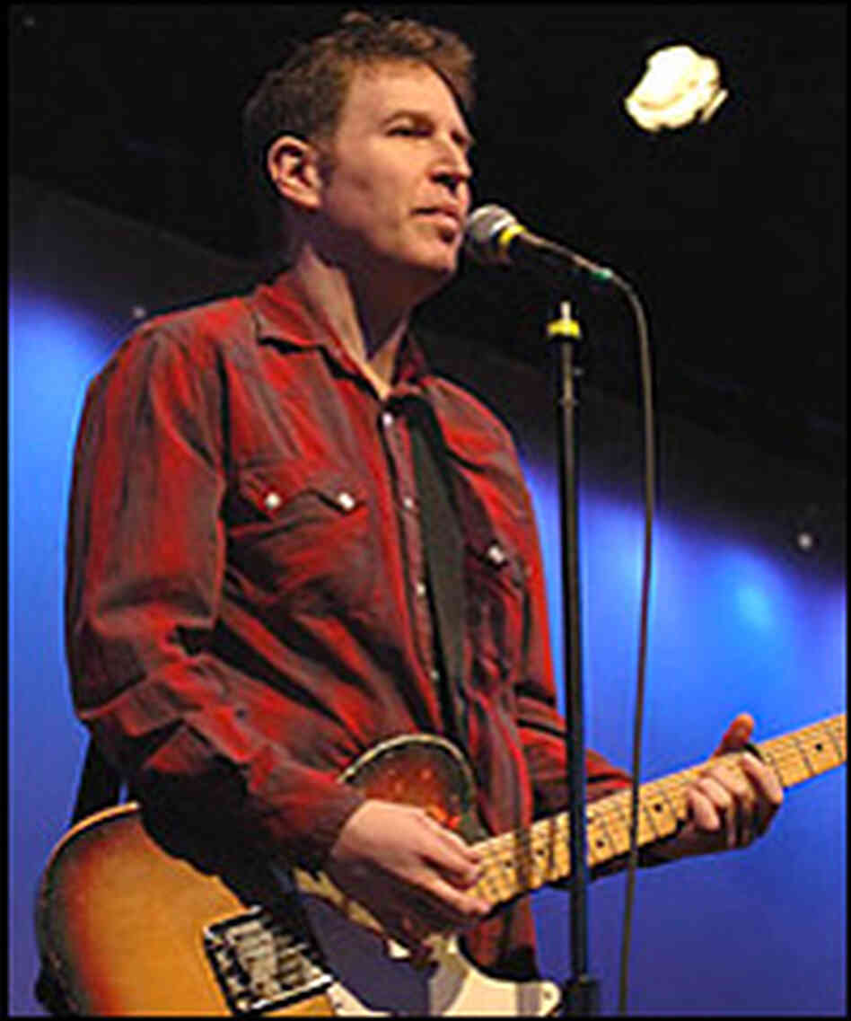 Steve Wynn onstage at World Cafe Live at WXPN. Steve Wynn onstage at World Cafe Live at WXPN.