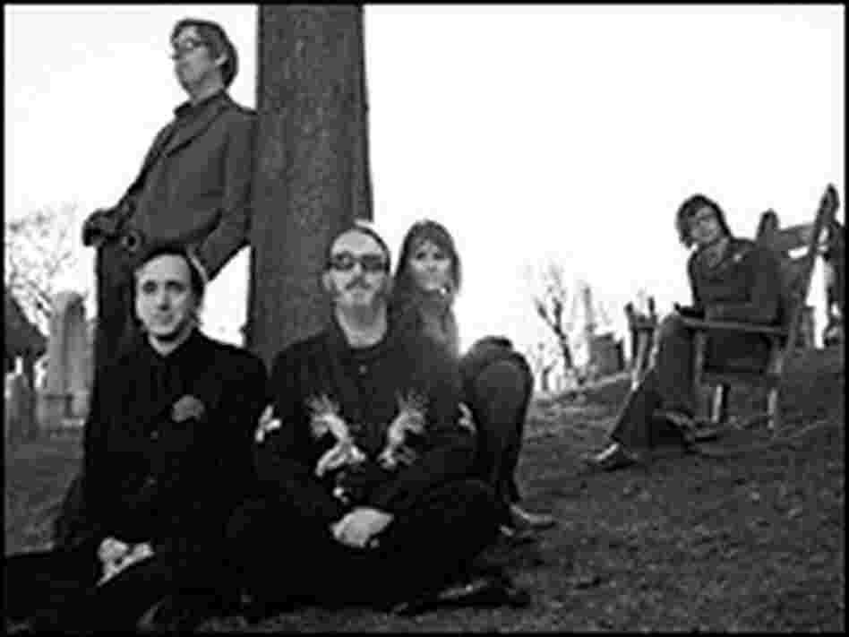 Ryan Adams, far right, with members of the Cardinals. Ryan Adams, far right, with members of the Cardinals.