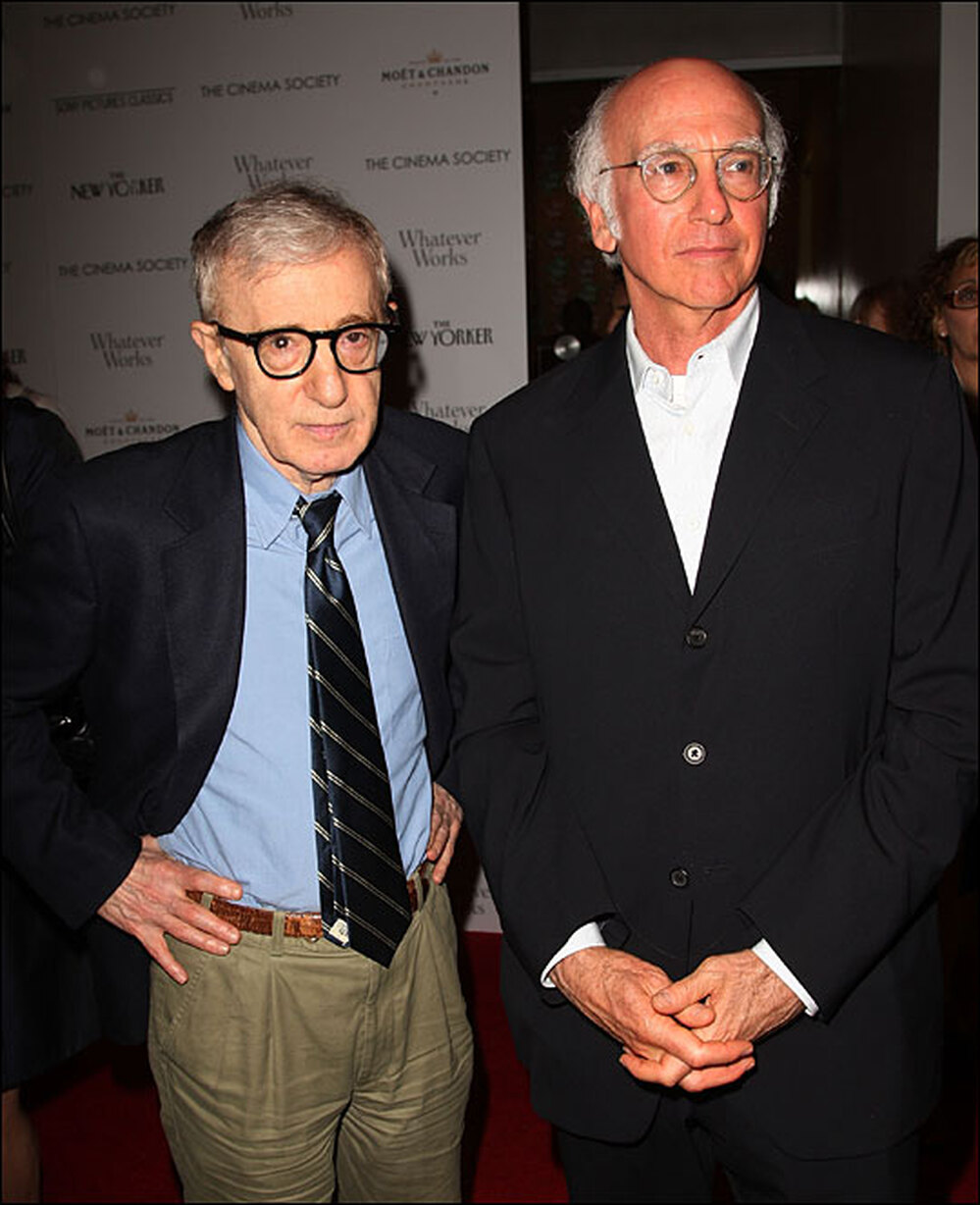 Larry David and Woody Allen