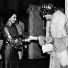 Dame Edna and the Queen