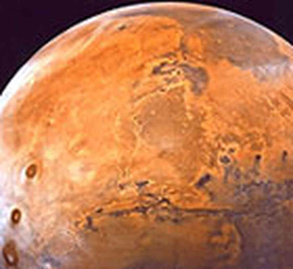 Mars, fourth planet from the Sun. Mars, fourth planet from the Sun.