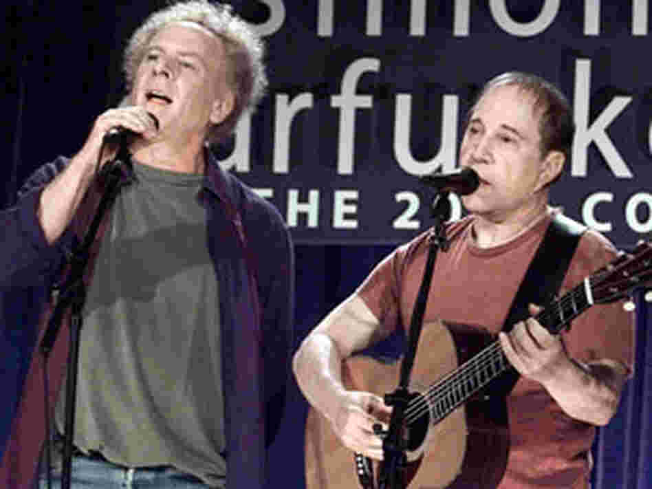 Simon and Garfunkel in 2003. Simon and Garfunkel in 2003.