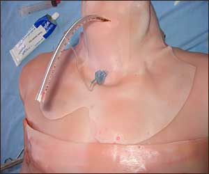 The Trauma Man's torso.
